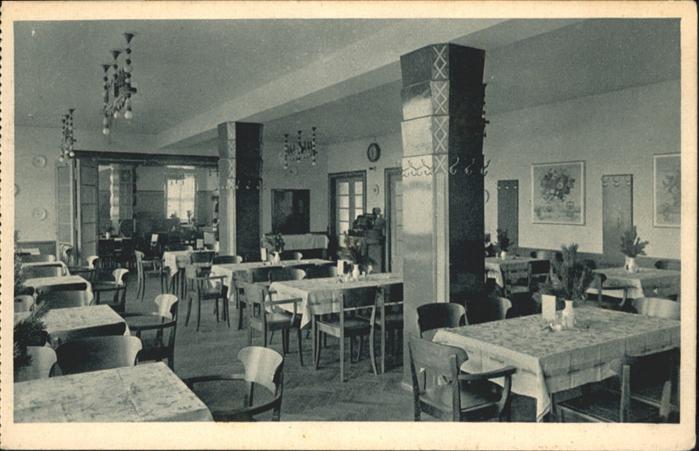 Oberwiesenthal Erzgebirge Kreisheim Turnkreis Speisesaal