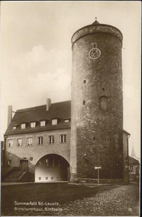 Sommerfeld Lubsko Büttelturmhaus