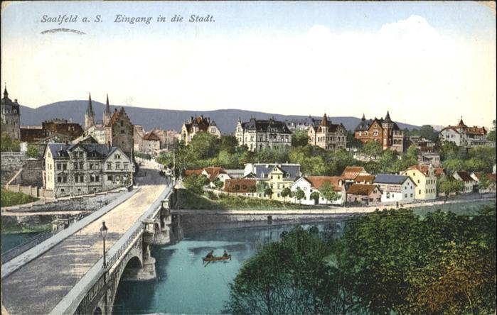 Saalfeld Saale Brücke