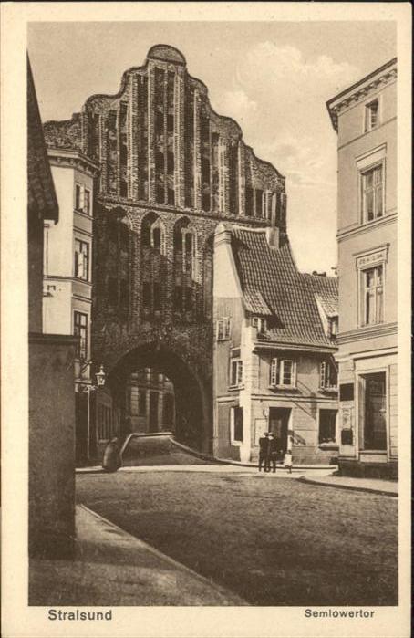 Stralsund Mecklenburg Vorpommern Semiowertor