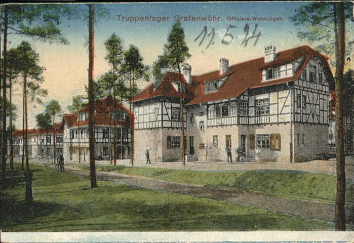 Grafenwoehr Truppenlager Offizierswohnungen