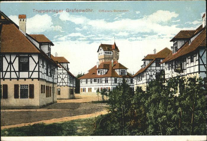 Grafenwoehr Truppenübungsplatz Offiziersbaracken