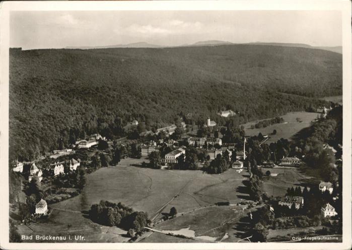 Bad Brueckenau Fliegeraufnahme