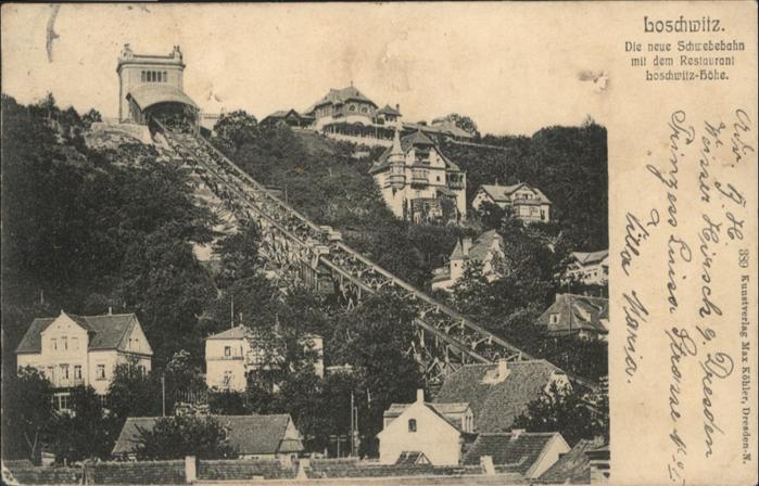 Loschwitz Schwebebahn Restaurant Loschwitz-Höhe
