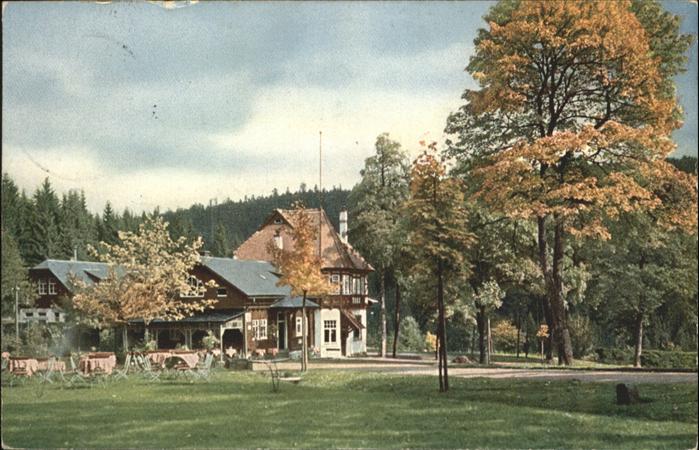 Oberhof Thueringen Schweizerhütte Hans Brandt