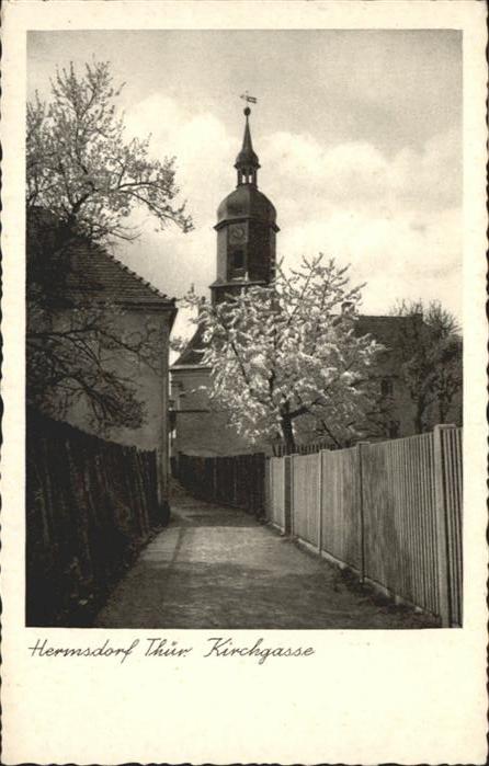 Hermsdorf Thueringen Kirchgasse