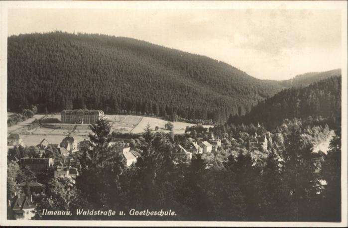 Ilmenau Thueringen Waldstrasse Goetheschule