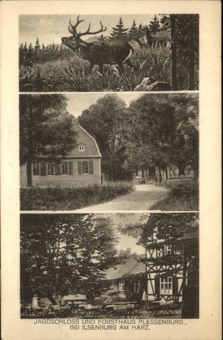 Plessenburg Ilsenburg Jagdschloss Forsthaus