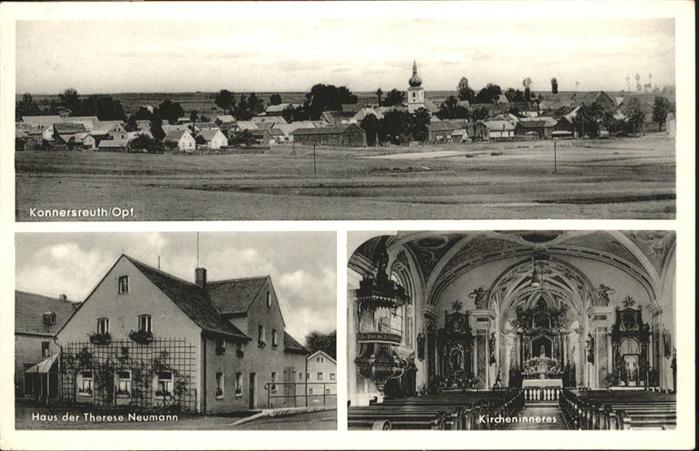 Konnersreuth Oberpfalz Haus Therese Neumann Kirche