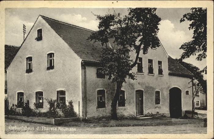 Konnersreuth Oberpfalz Geburtshaus Therese Neumann