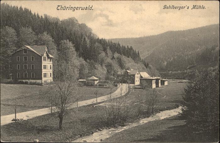 Gehlberg Thüringerwald Mühle