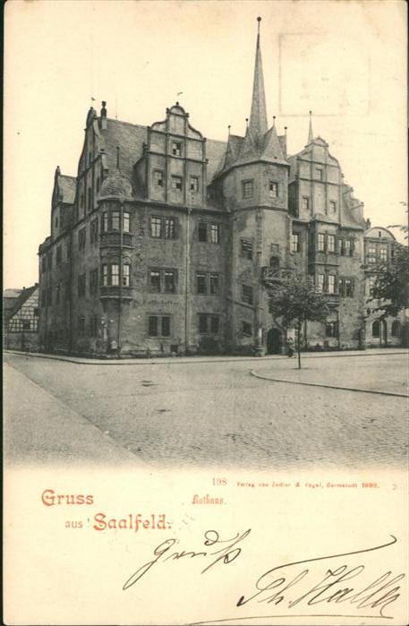 Saalfeld Saale Rathaus