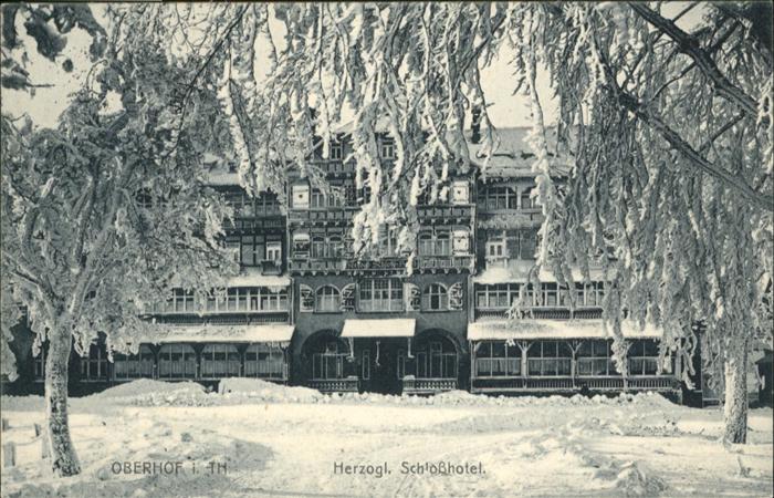 Oberhof Thueringen Schlosshotel