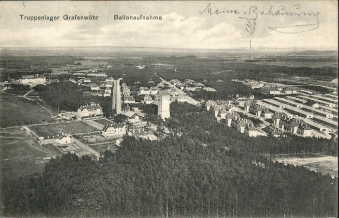 Grafenwoehr Ballonaufnahme Fliegeraufnahme