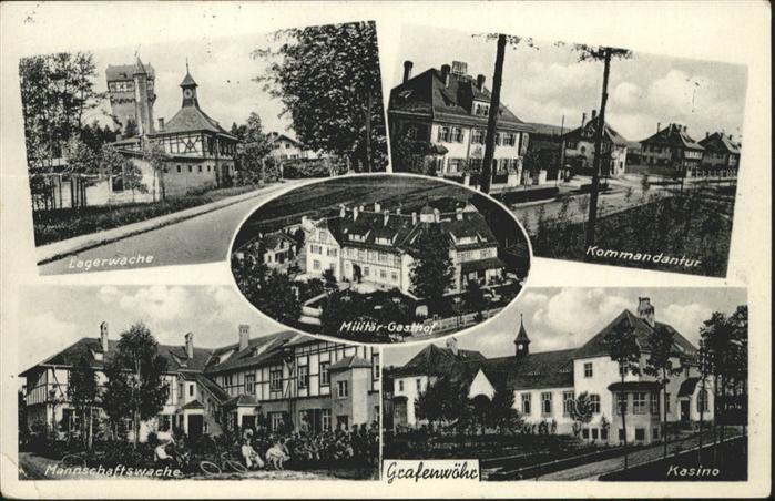 Grafenwoehr Lagerwache Kommandantur Kasino Mannscha