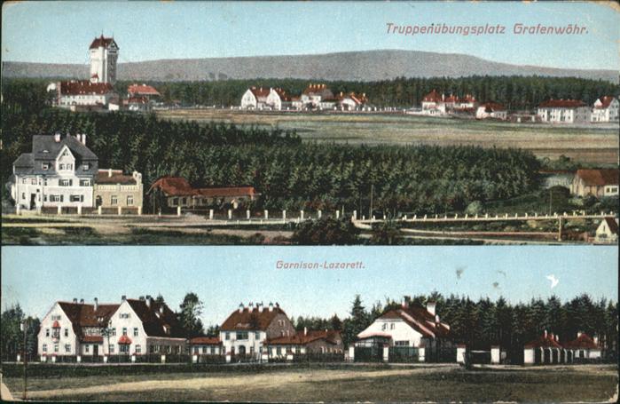 Grafenwoehr Truppenübungsplatz Garnisonlazarett