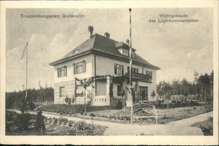 Grafenwoehr Truppenübungsplatz Wohngebäude Lagerkom
