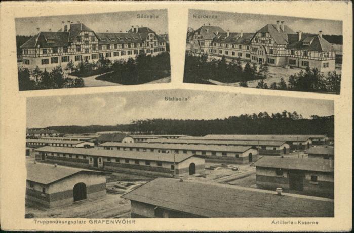 Grafenwoehr Truppenübungsplatz Artilleriekaserne