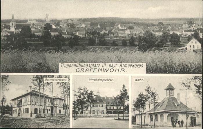 Grafenwoehr Truppenübungsplatz Garnison Wirtschafts