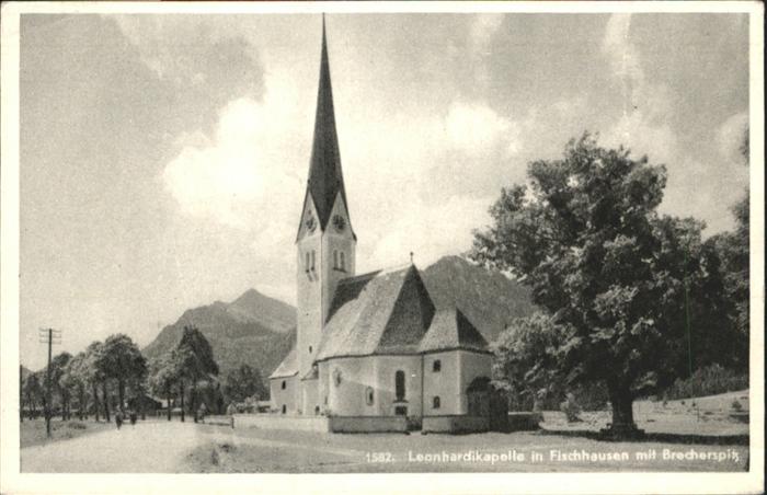 Fischhausen Schliersee Leonhardikapelle Brecherspitz