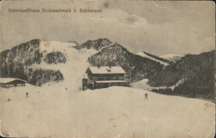 Schliersee Unterkunftshaus Bobenschneid Ski Winter