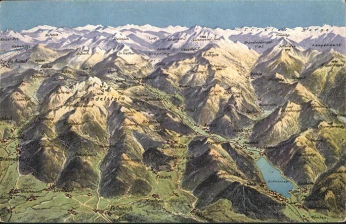 Schliersee Fliegeraufnahme