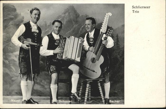 Schliersee Schlierseer Trio Mayer Schurrer Becher