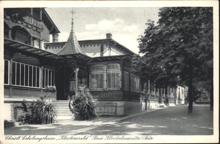 Bad Klosterlausnitz Erholungsheim Klosterwald