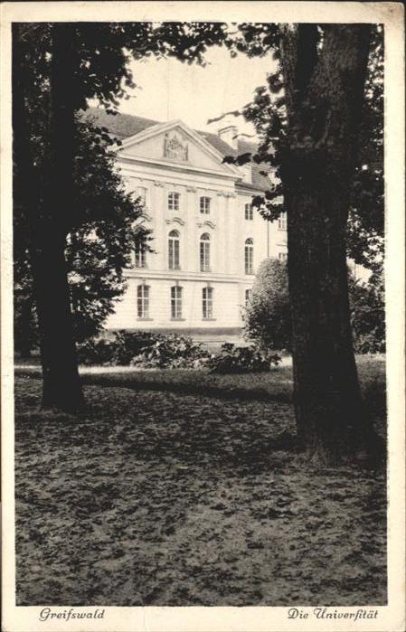 Greifswald Mecklenburg Vorpommern Universität