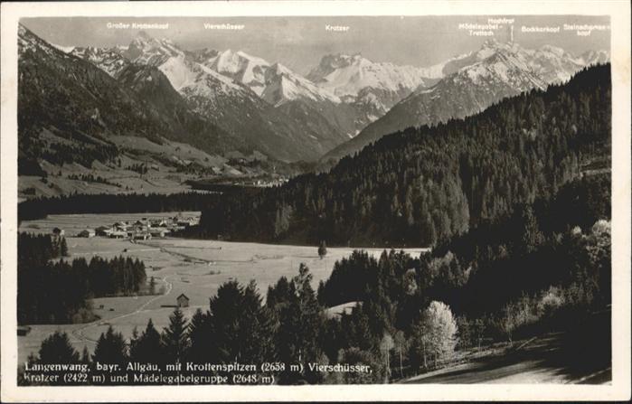 Langenwang Krottenspitzen Kratzer Maedelsgabelgruppen
