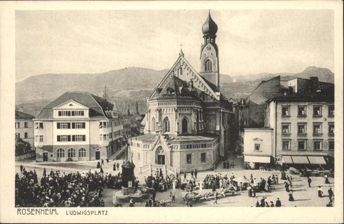 Rosenheim Bayern Ludwigsplatz