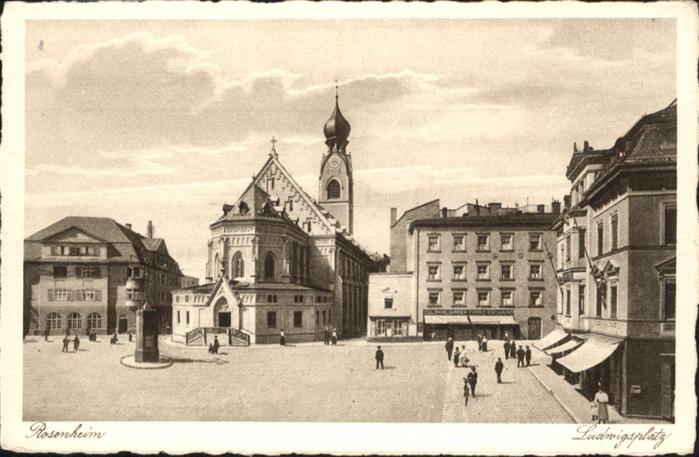 Rosenheim Bayern Ludwigsplatz