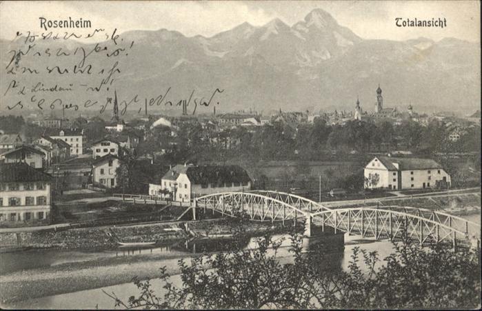 Rosenheim Bayern Brücke