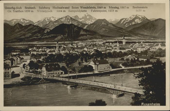 Rosenheim Bayern Brücke