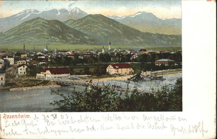 Rosenheim Bayern Brücke