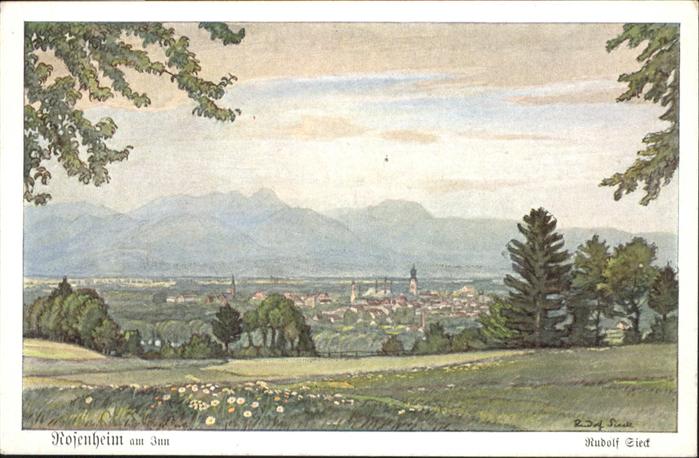 Rosenheim Bayern Künstler Rudolf Sieck