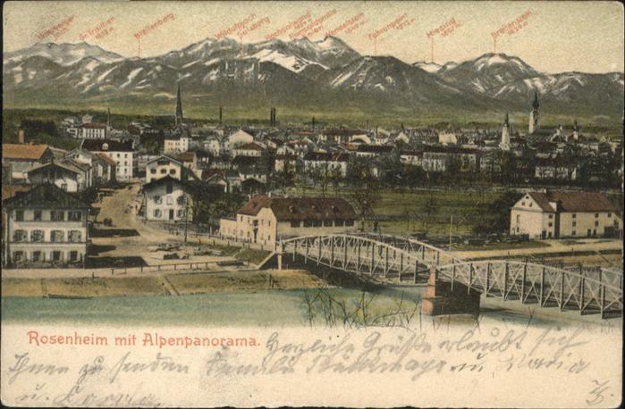 Rosenheim Bayern Brücke