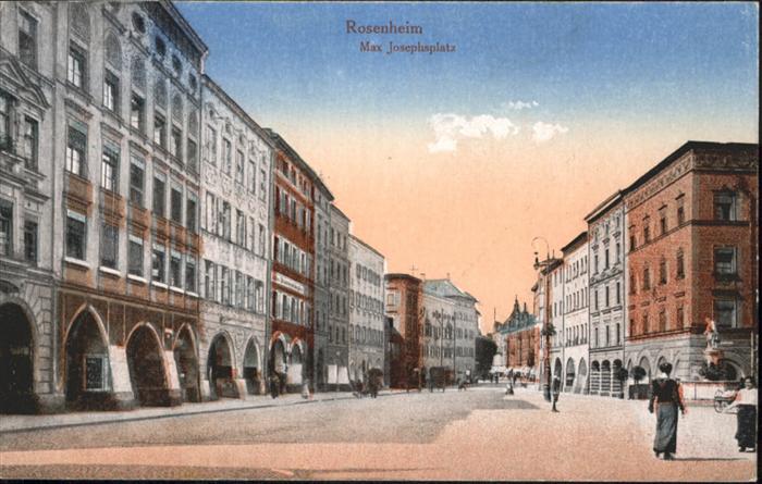 Rosenheim Bayern Max Josephsplatz
