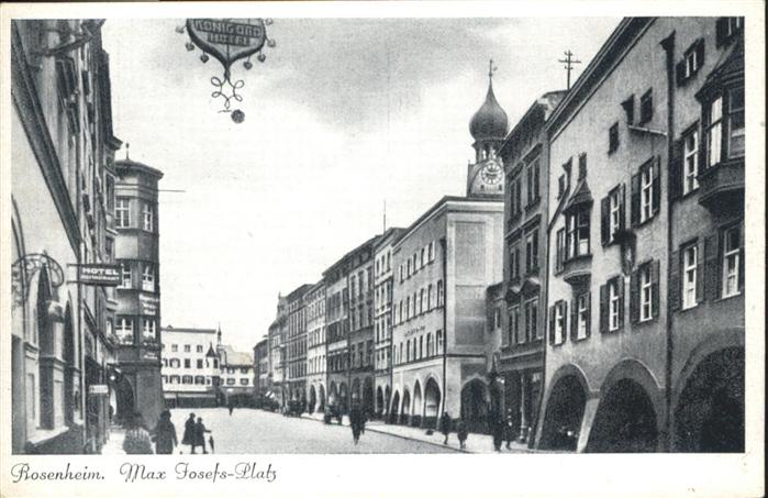 Rosenheim Bayern Max Josepfs Platz