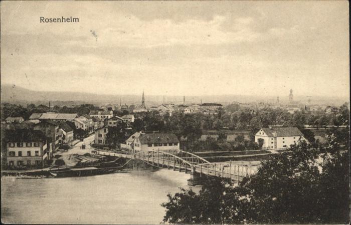 Rosenheim Bayern Brücke