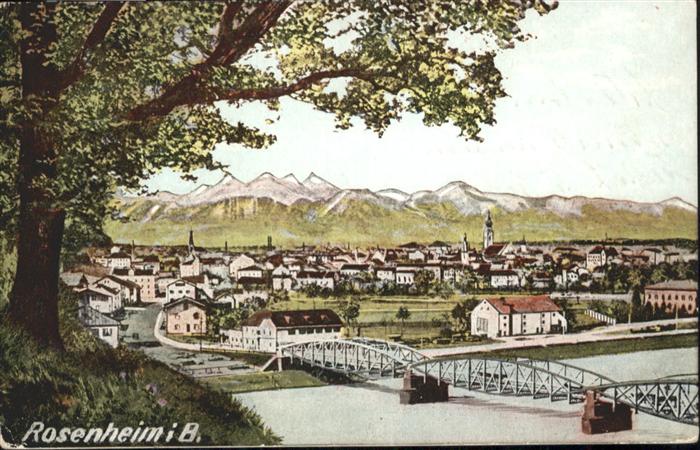 Rosenheim Bayern Brücke