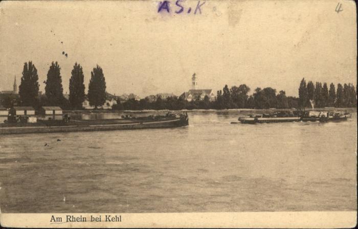 Kehl Rhein Schiff