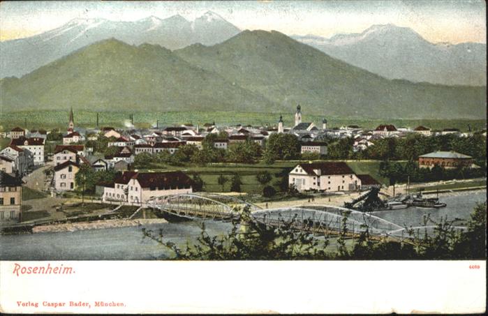 Rosenheim Bayern Brücke