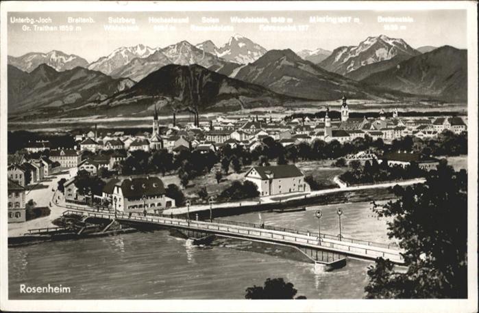 Rosenheim Bayern Brücke