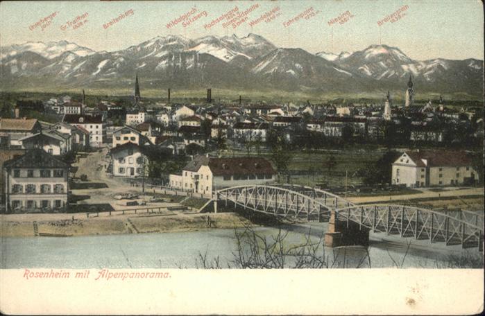 Rosenheim Bayern Brücke