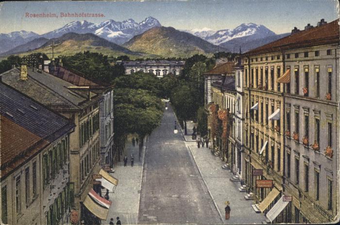 Rosenheim Bayern Bahnhofstrasse