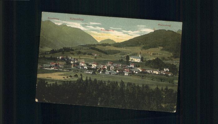 Ruhpolding Bayern Rauschberg Sonntagshorn Westernberg
