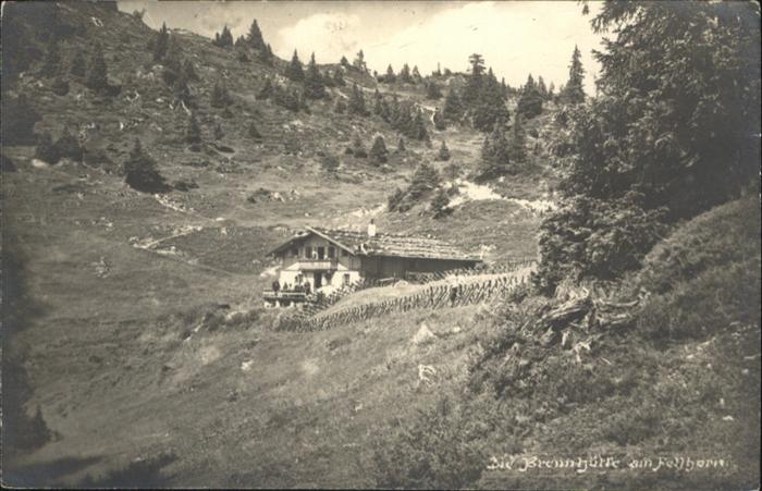 Ruhpolding Bayern Unterkunftshaus Brennhuette