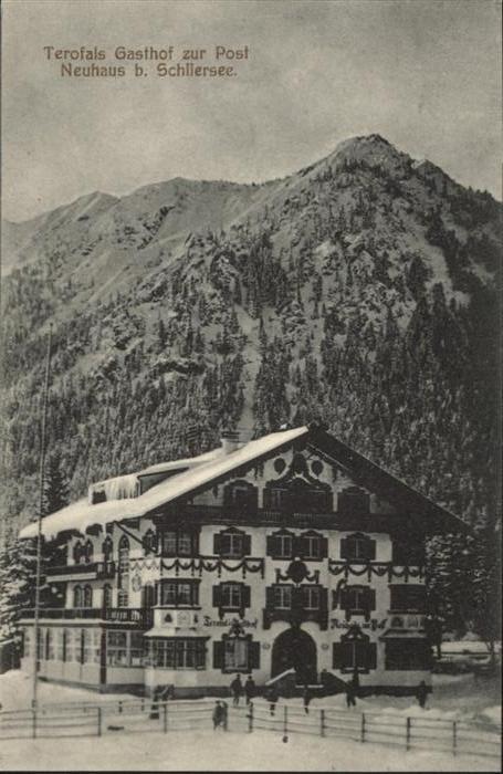 Neuhaus Schliersee Terofals Gasthof Zur Post