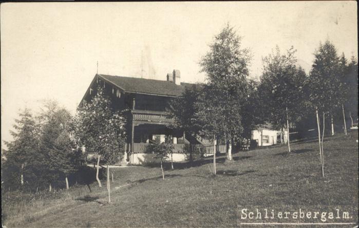 Schliersee Schliersbergalm